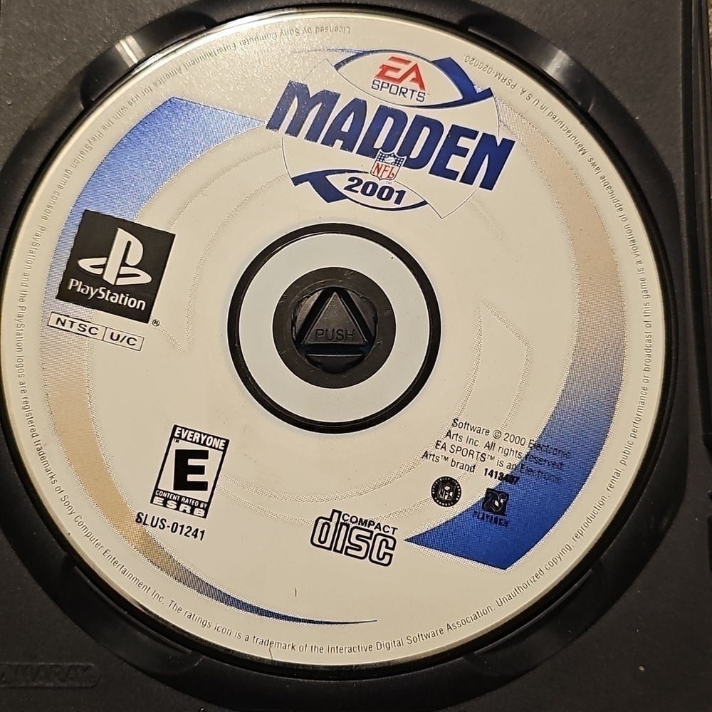 Playstation Madden 2001
